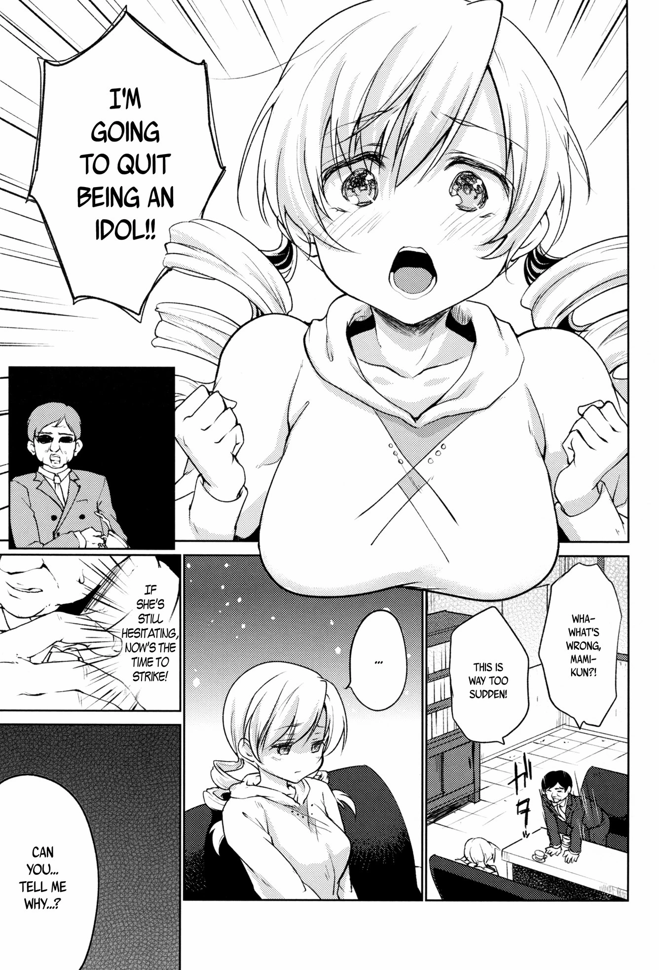Tomoe Mami Intai!? Zenbu Misemasu Namida to Nikuyoku no LAST LIVE!! porn comic picture 3