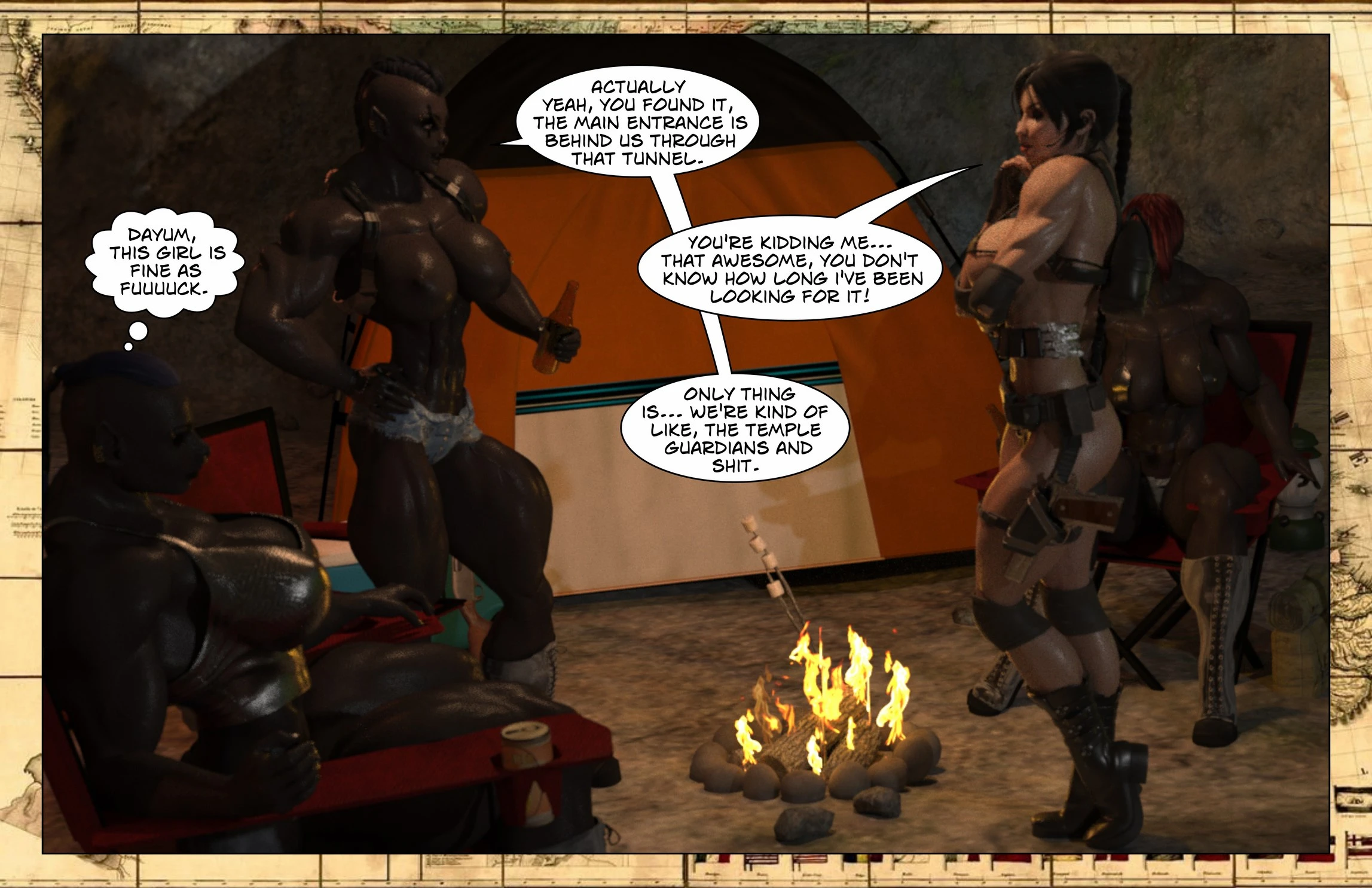 Trials of Mama Killa porn comic picture 10