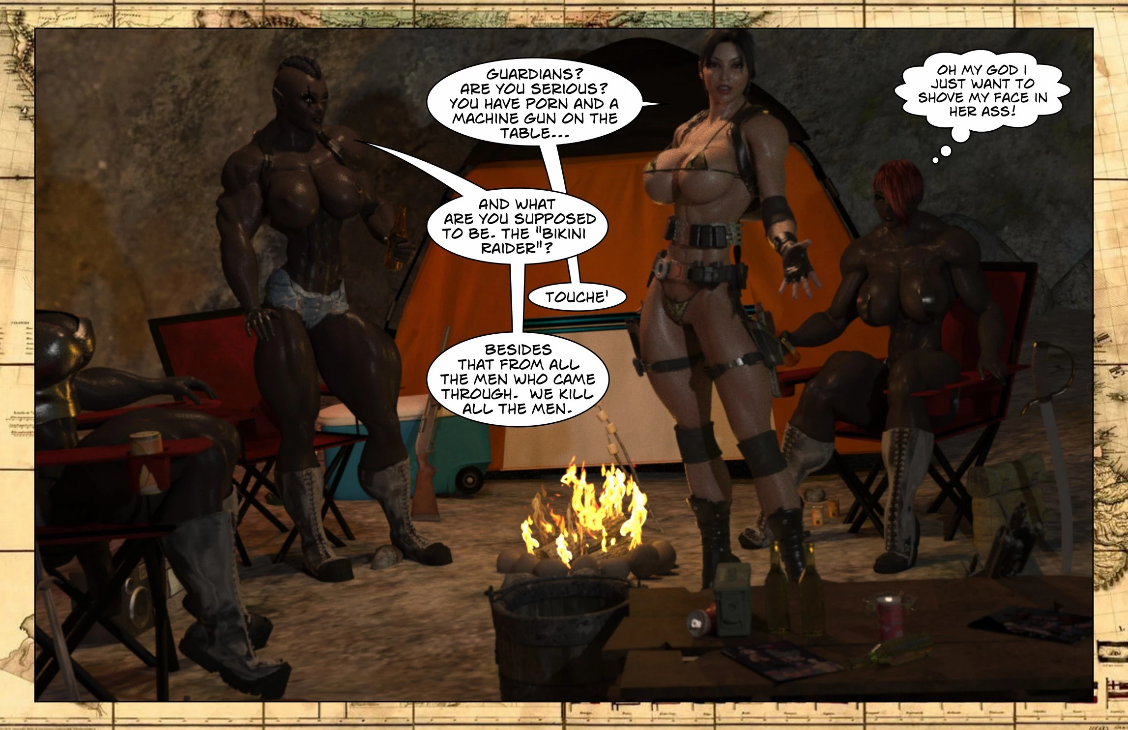 Trials of Mama Killa porn comic picture 11