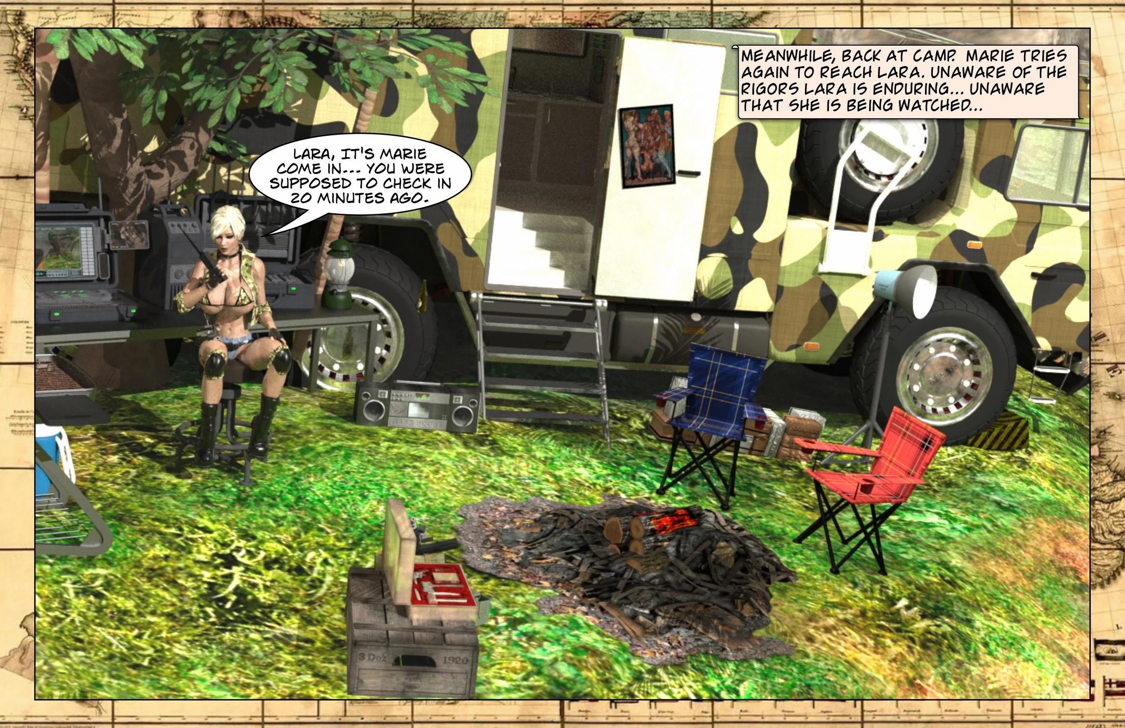 Trials of Mama Killa porn comic picture 22