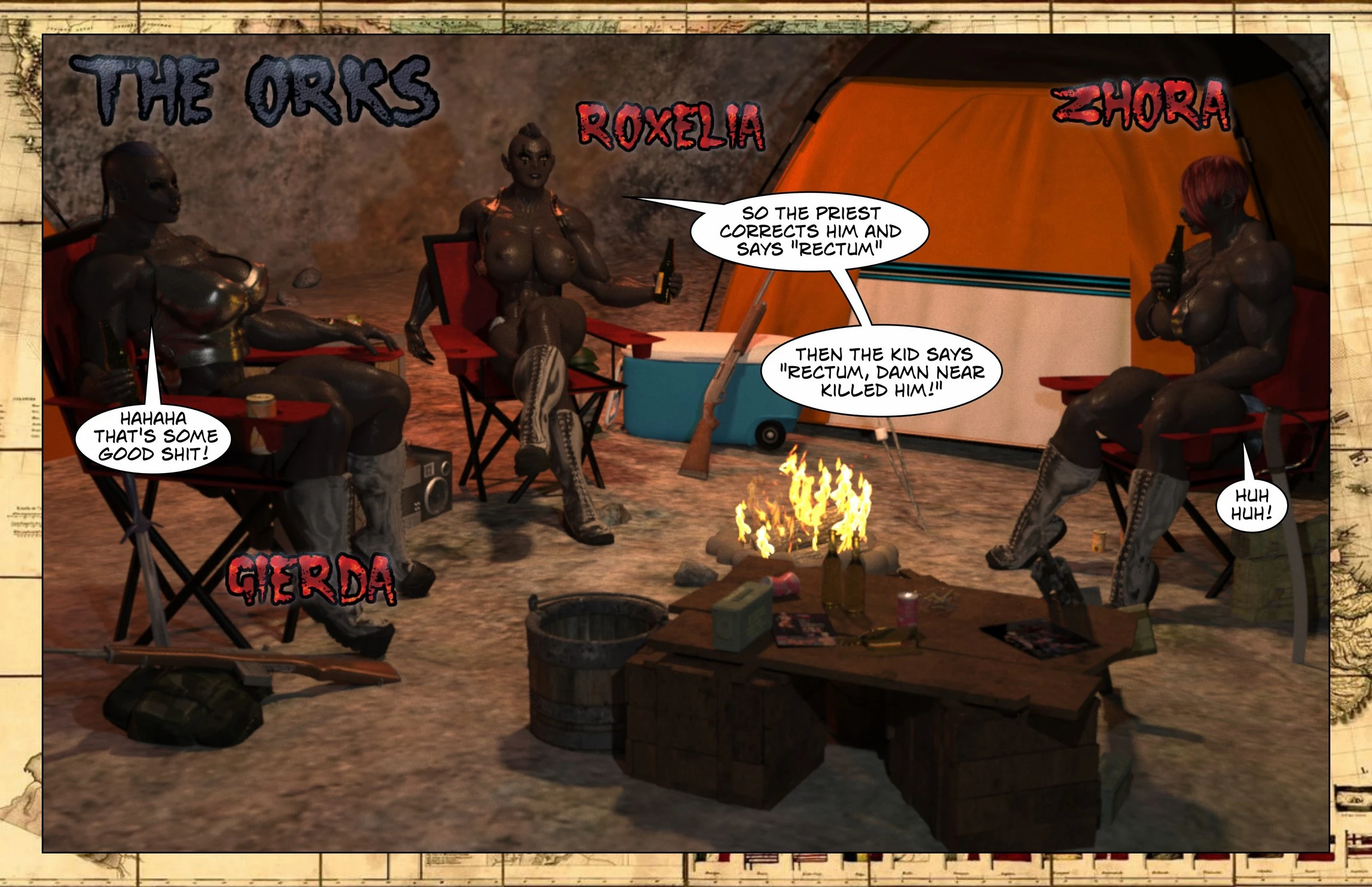 Trials of Mama Killa porn comic picture 6