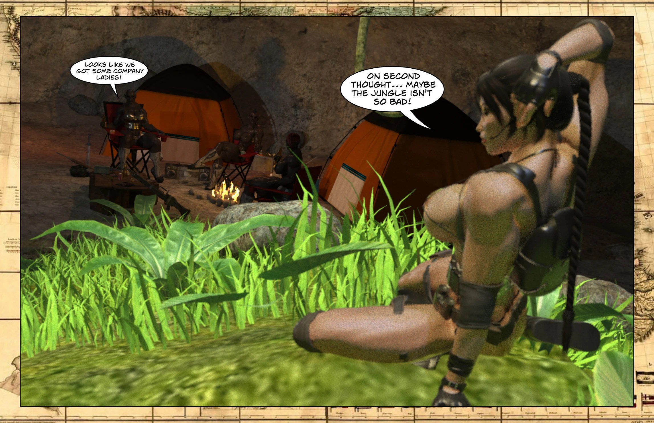 Trials of Mama Killa porn comic picture 8