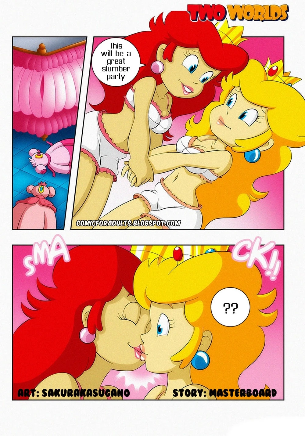 Two Worlds porn comic picture 2