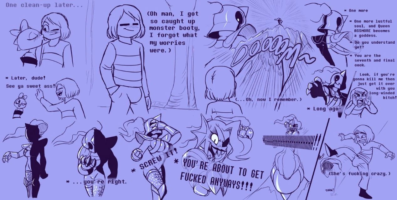 Under(her)tail 3 porn comic picture 21