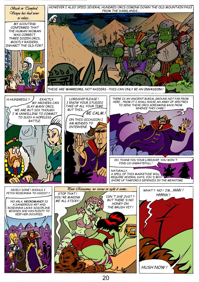 Well this is Orcward [Ongoing] porn comic picture 20