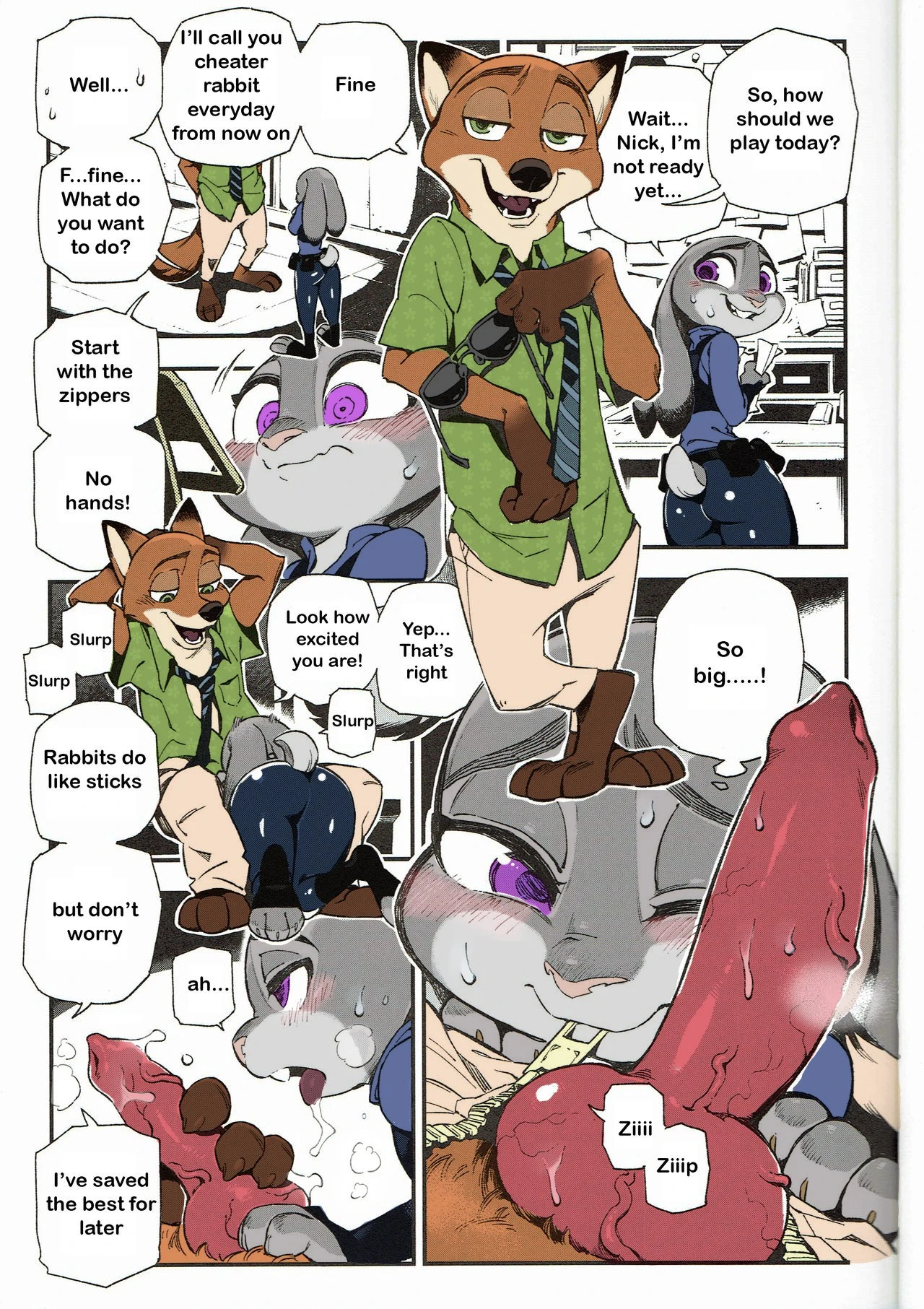 What Does The Fox Say? porn comic picture 5