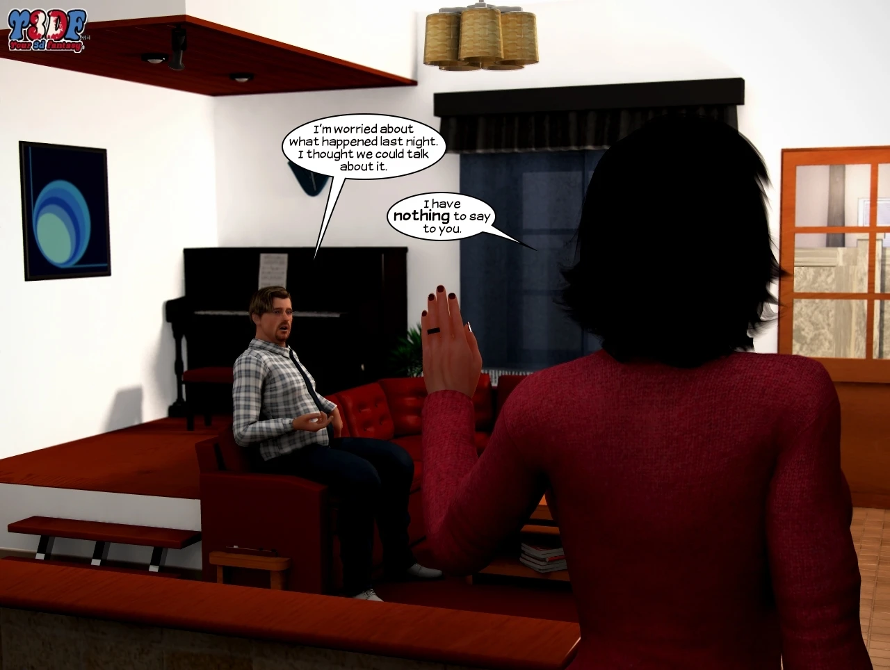 Who Did It? porn comic picture 2