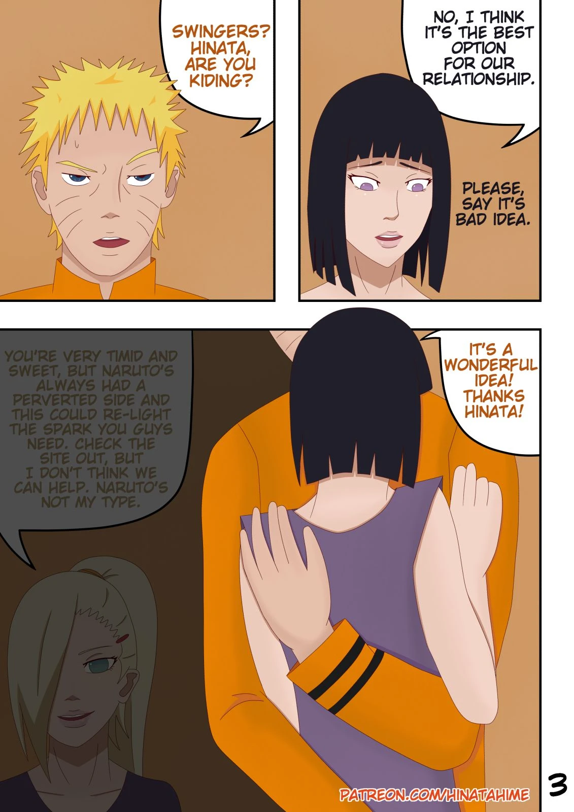 Wife Swap no Jutsu porn comic picture 4