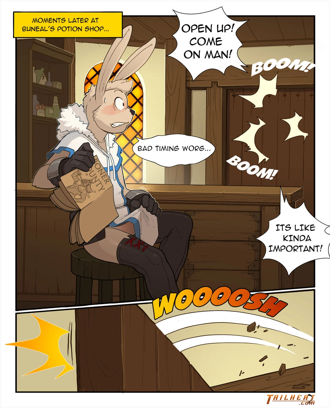 WORG Chapter1: Predickament porn comic picture 2