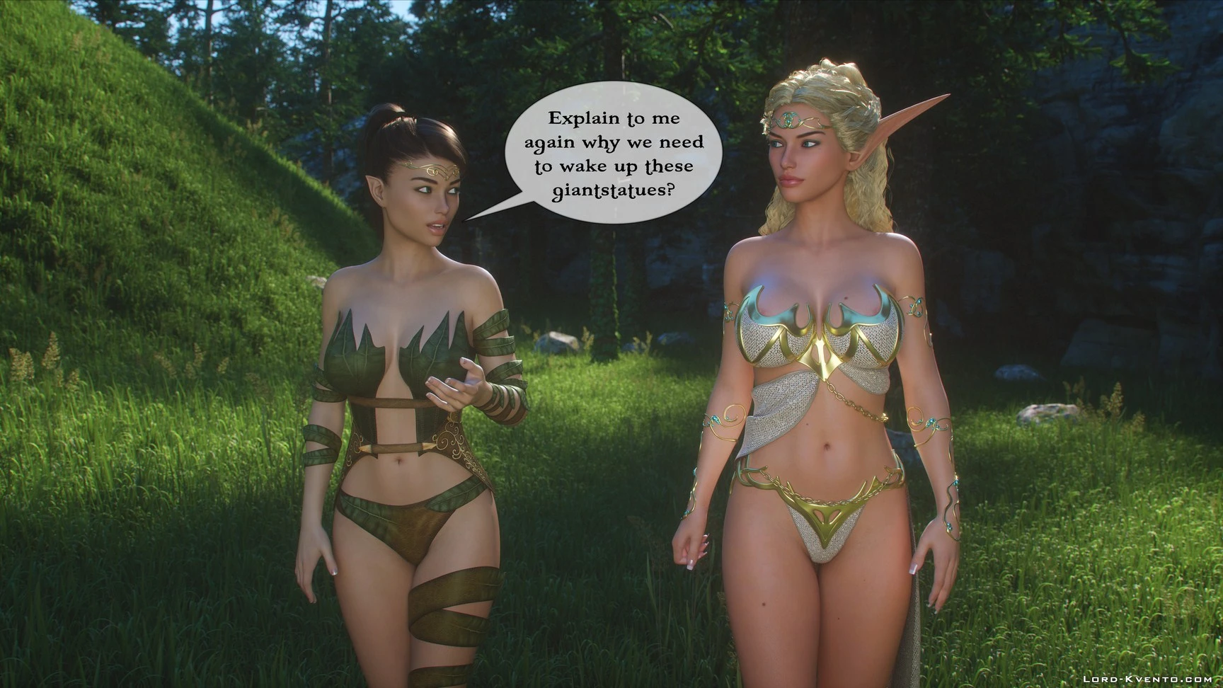 World Of Orgasm Golems Awakening porn comic picture 3