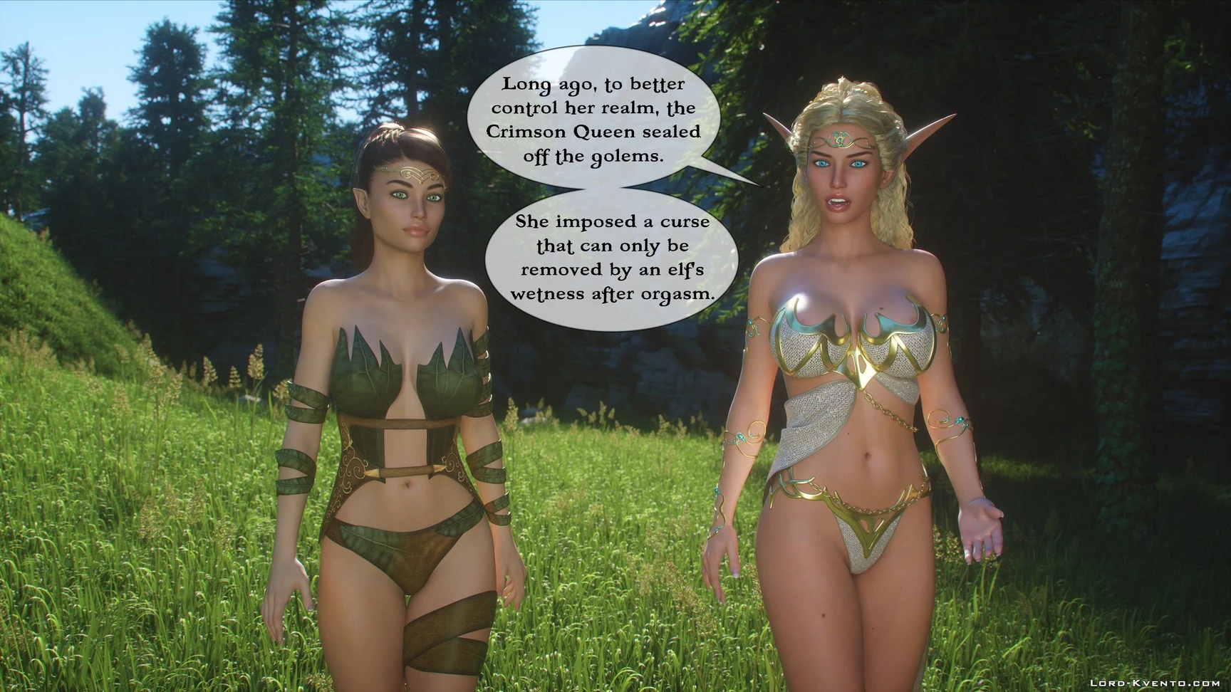 World Of Orgasm Golems Awakening porn comic picture 6