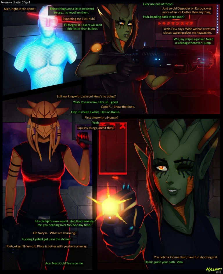Xenosexual 2 porn comic picture 1