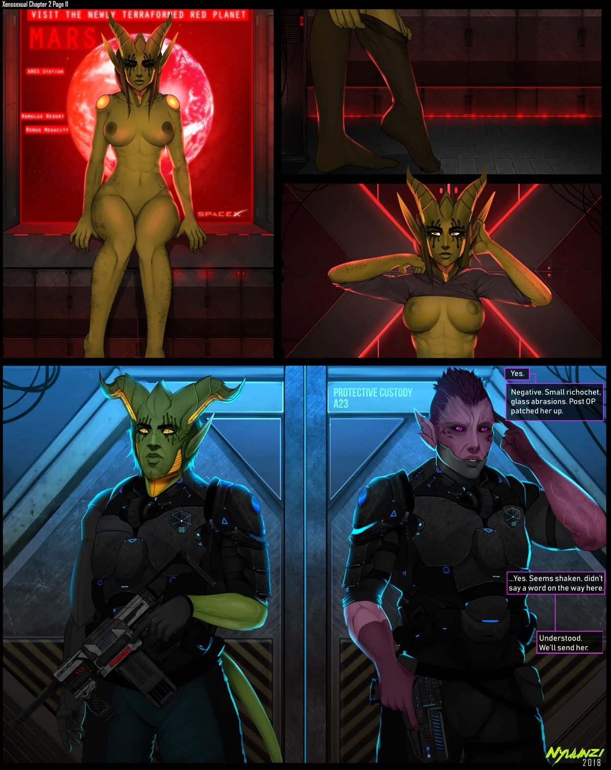 Xenosexual 2 porn comic picture 15