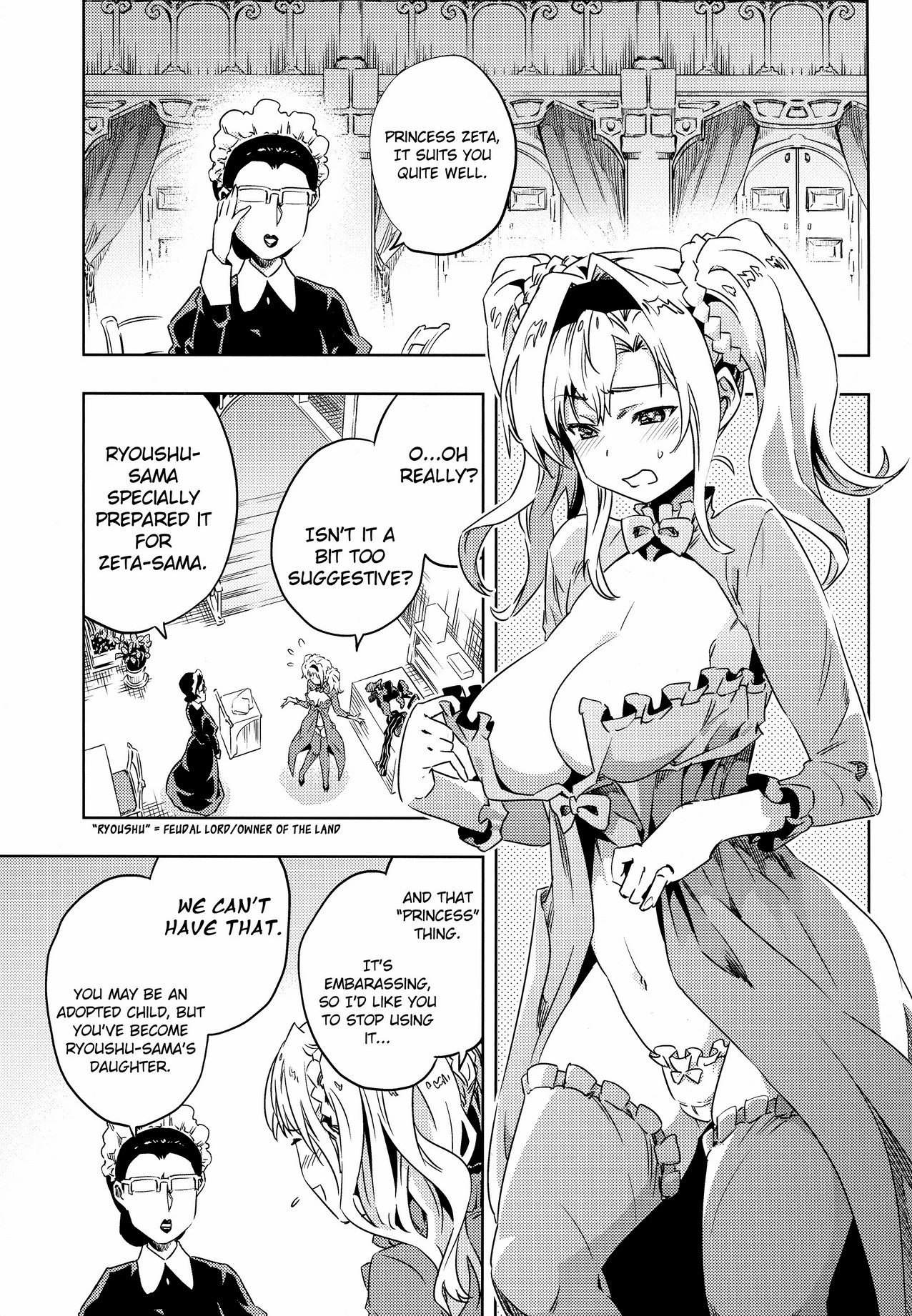 Zeta-hime, Kanraku porn comic picture 4